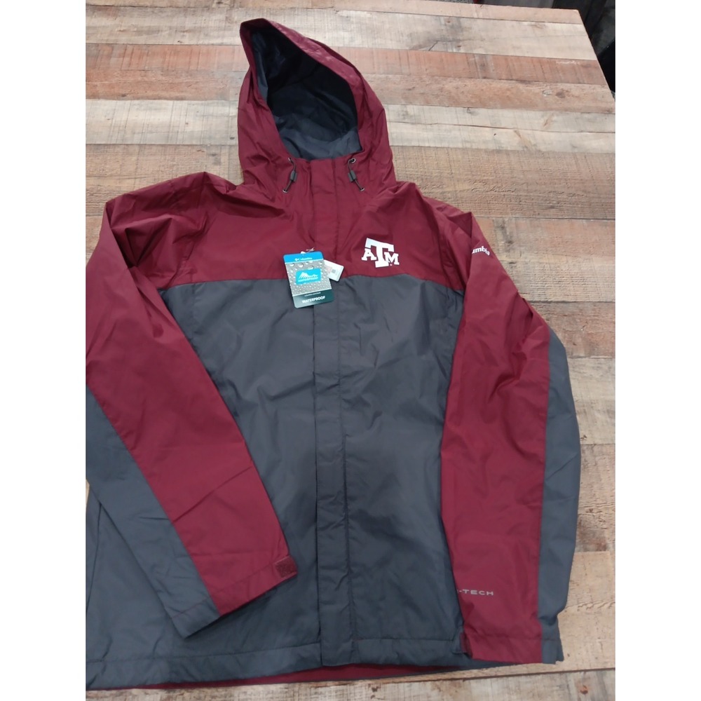 Columbia PFG Omni Tech Storm Jacket Rain Windbreaker Men's Medium Fishing 2429